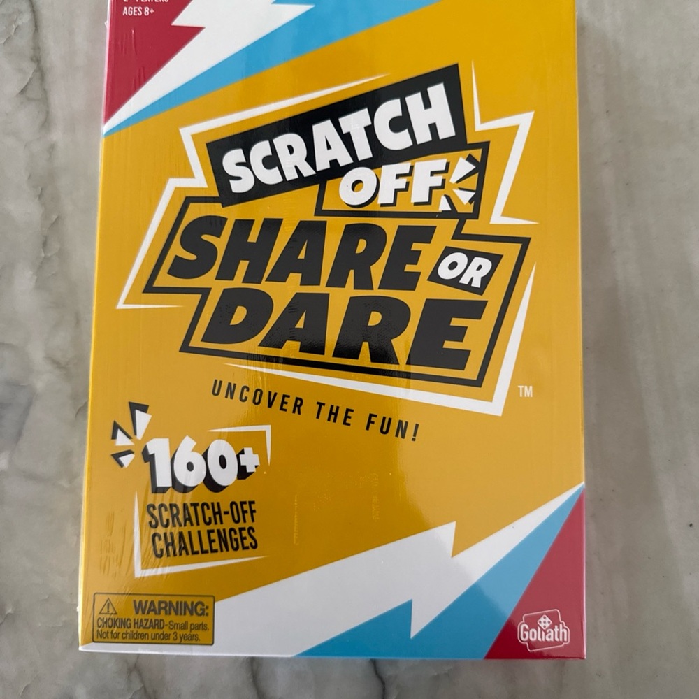 Goliath Scratch Off Share or Dare Game